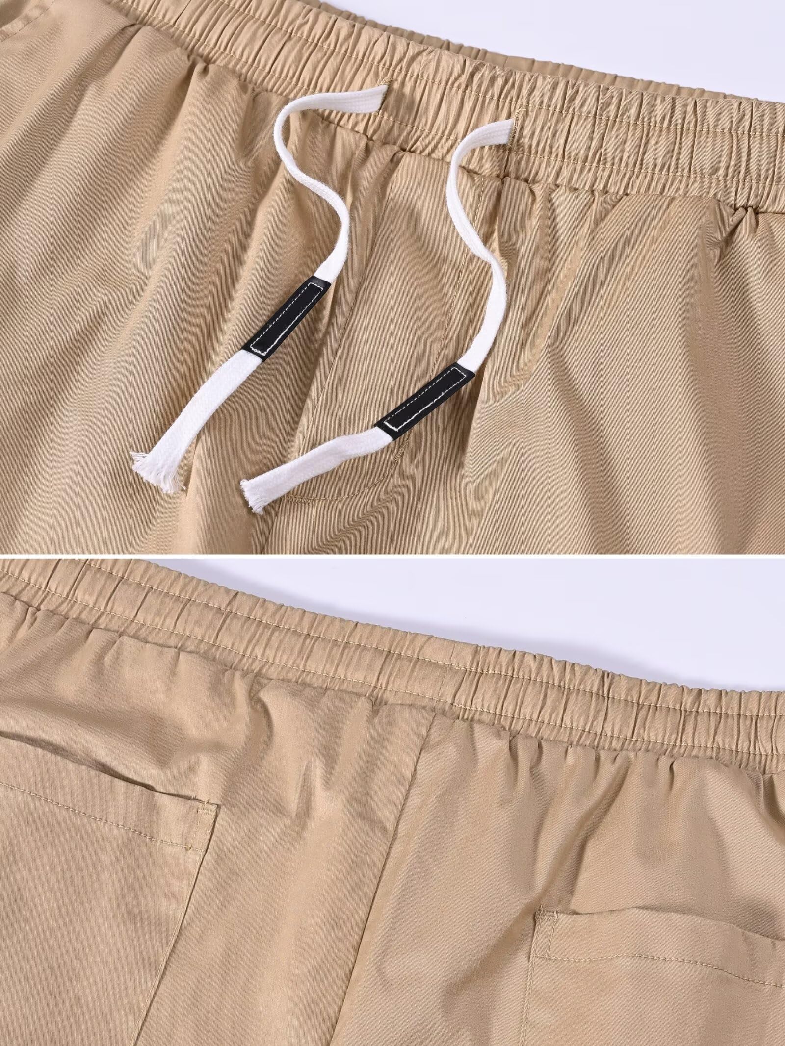 Pantalones Cortos Hombre Algodón Verano con Bolsillos