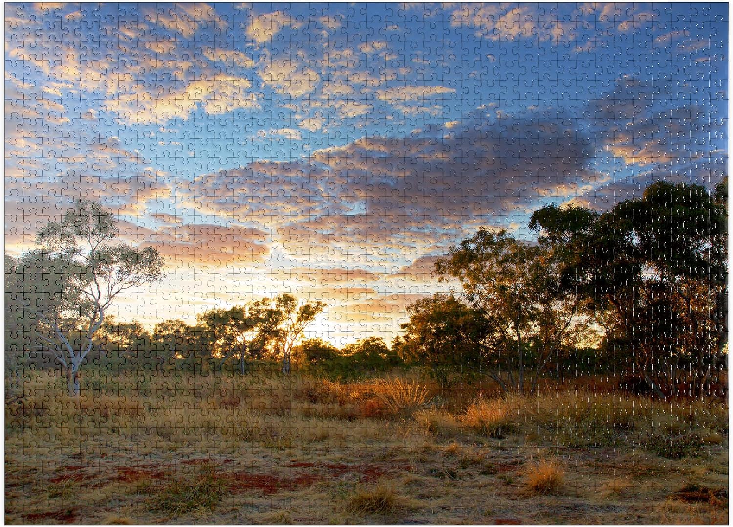 MyPuzzle Aussie Sundown - Premium 500 Piece Jigsaw Puzzle - Made in USA
