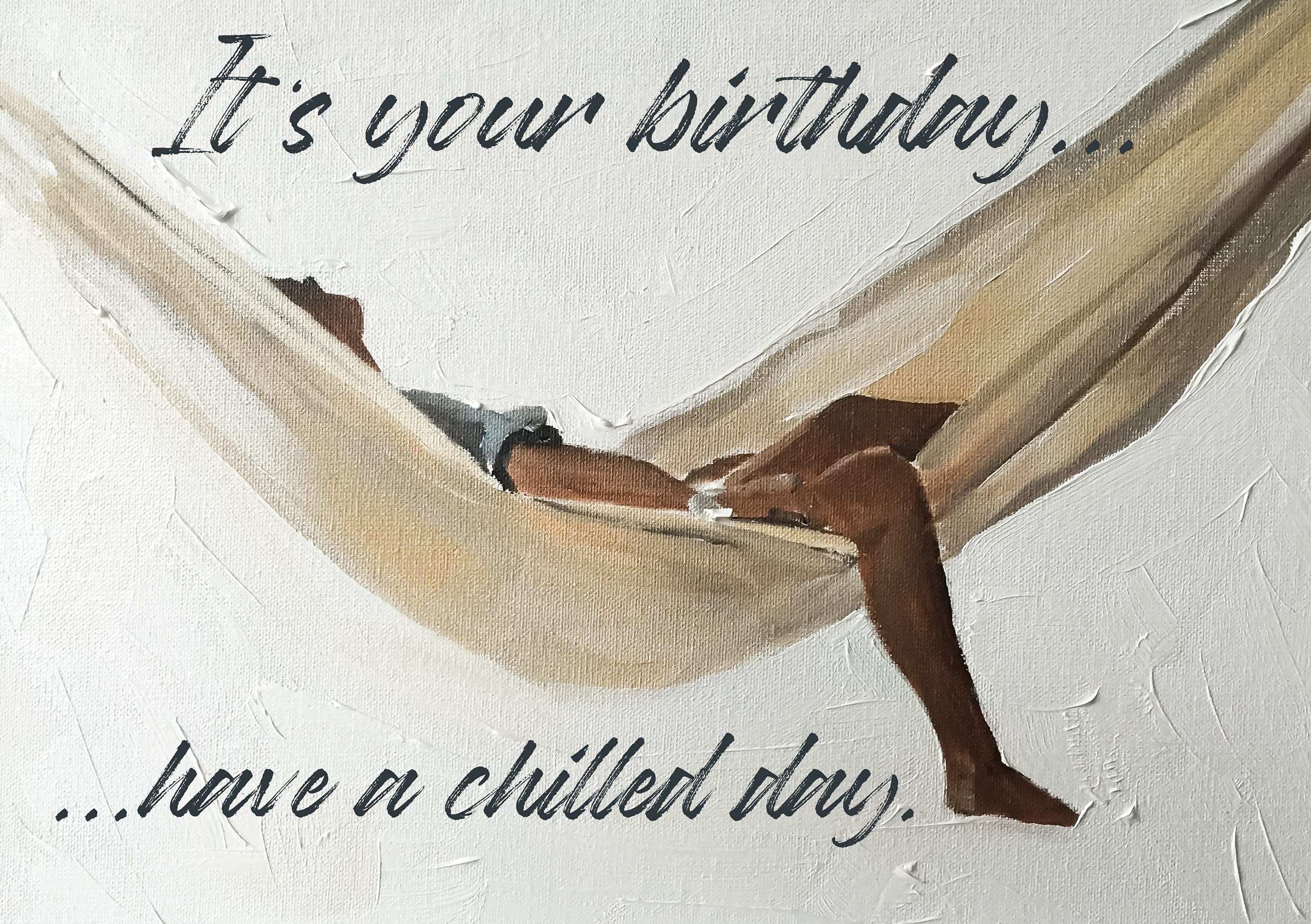 James Coates Female Birthday Card, A5 Size