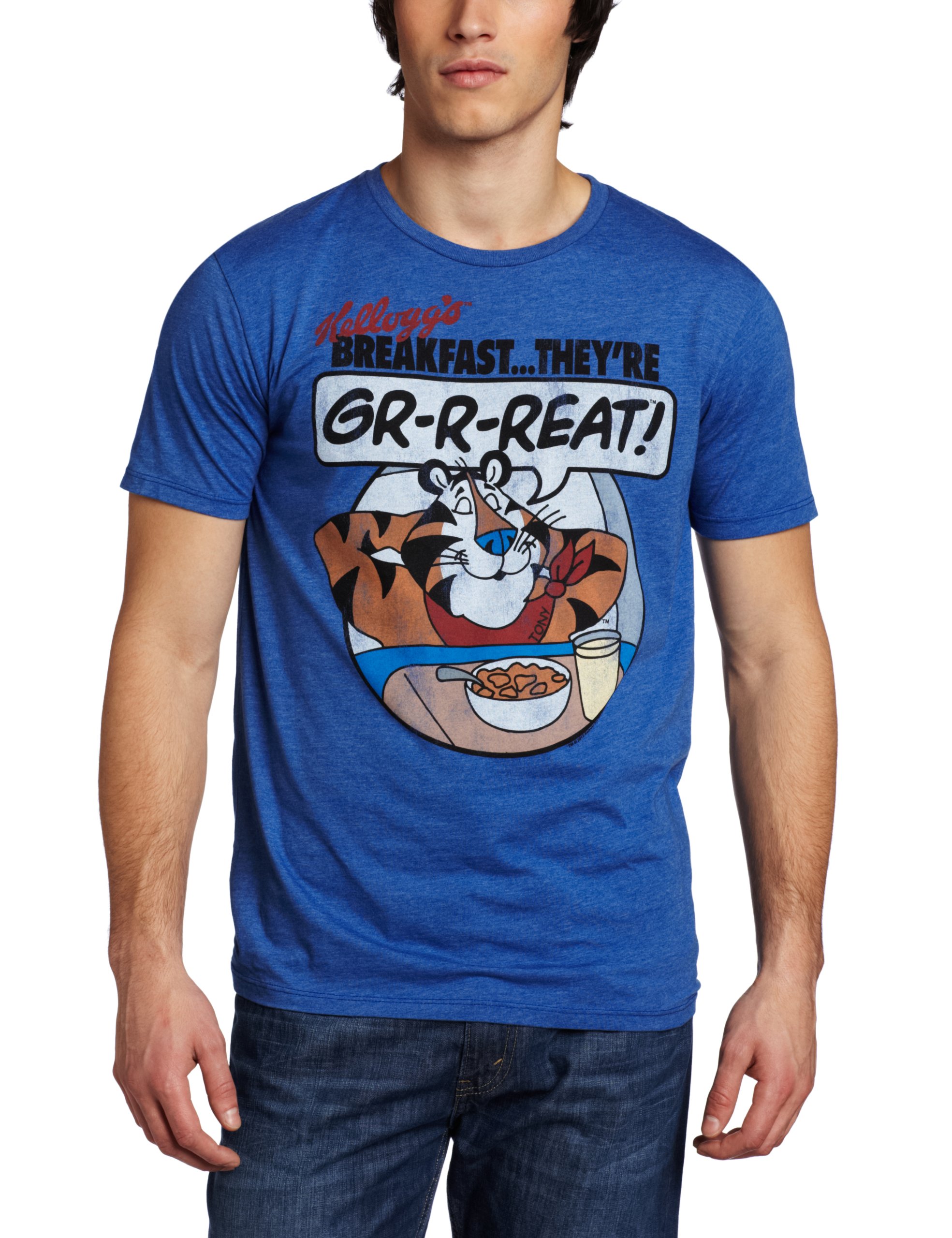 Junk Food Men's Breakfast in Bed T-Shirt