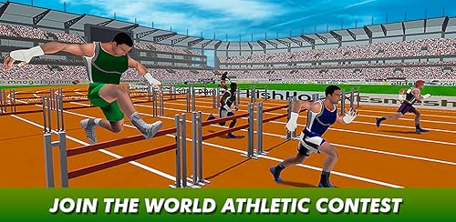 Athletic Running Olympic Race