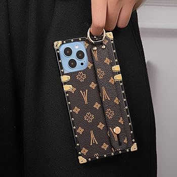 LOUIS VUITTON iPhone 13 Pro Max ケース Amazon.com: Rectangle Designer Luxury Case for iPhone 13 pro