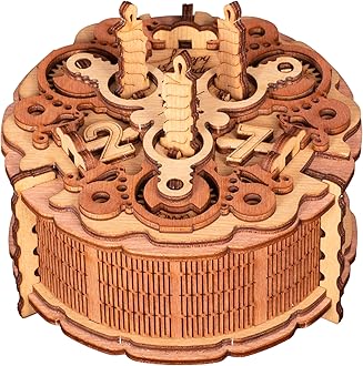 iDventure Birthday Cake Puzzle Box – 3D Gift Box for Adults – Money Holder Puzzle Game – Escape Room Brain Teaser for Men & Women