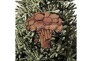 Christmas Tree Ornament, Food Theme - Broccoli
