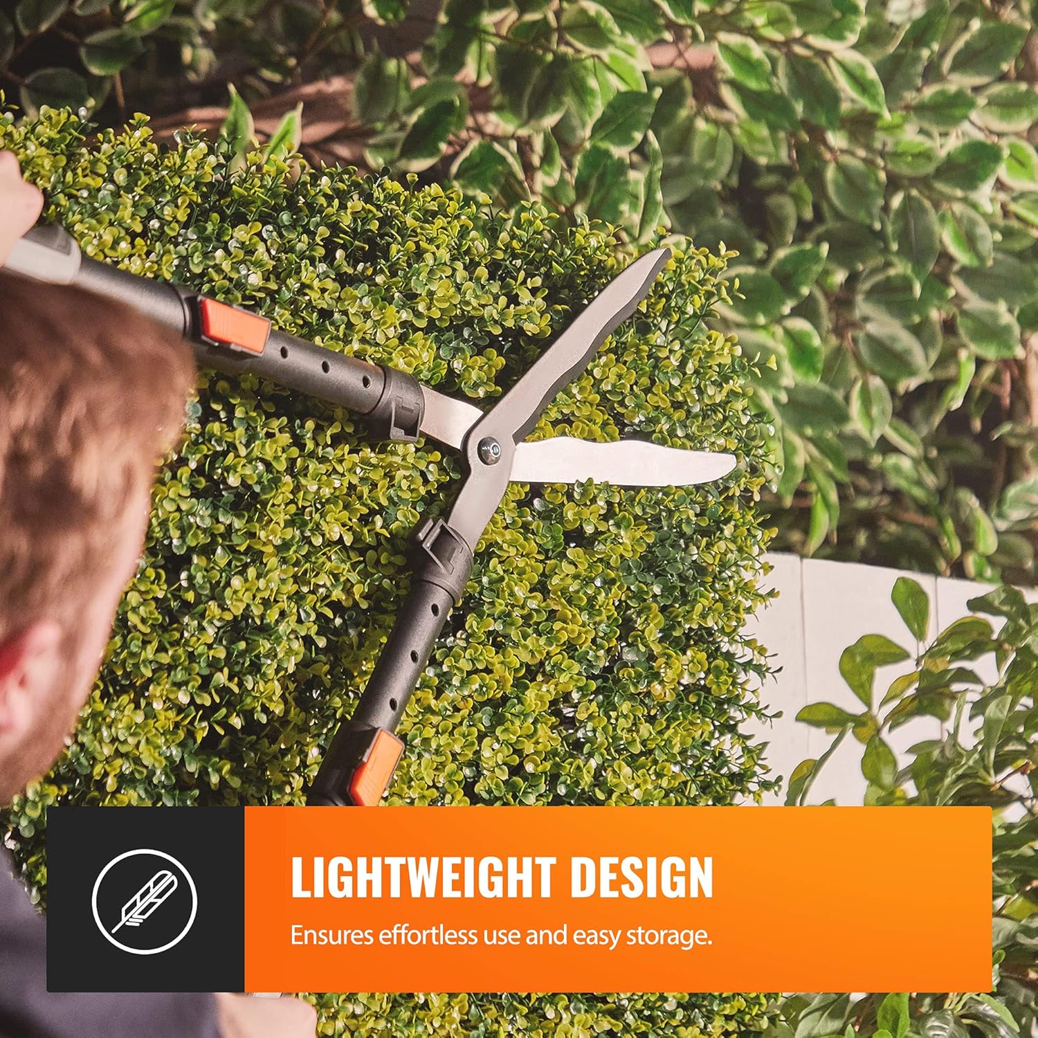 VonHaus Anvil Lopper Tree Loppers for Garden Telescopic Extendable