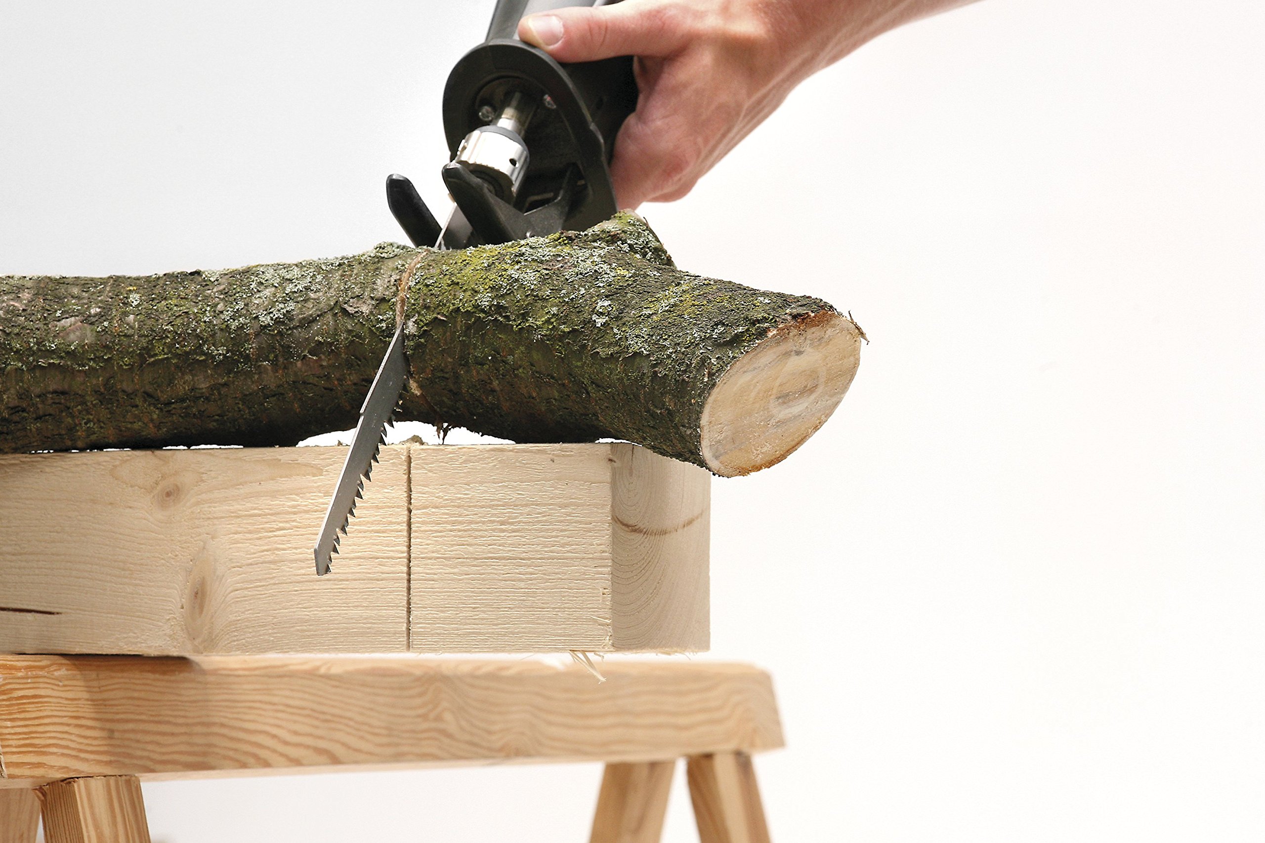 kwb Juego de 5 hojas de sierra sable para madera y metal – Adecuado para sierras universales y colas eléctricas – Fabricado en Suiza