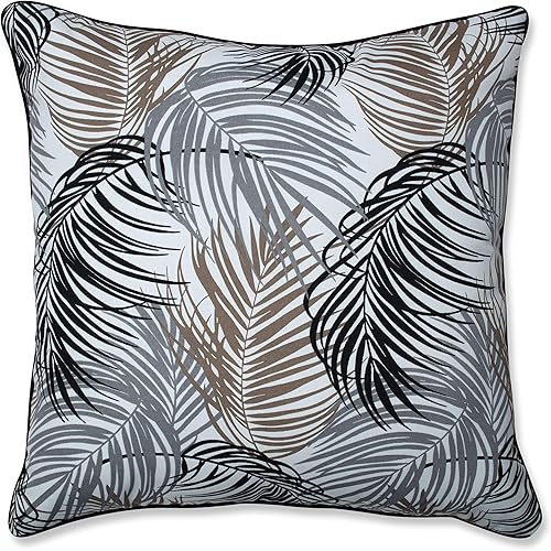 Vista 66 de Pillow Perfect Almohadas lumbares para exteriores/interiores, 11.5 x 18.5 pulgadas, azul marino Delray, 2 unidades Azul Delray Navy