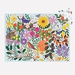 Galison Seasons in Bloom – 1000 Piece Jigsaw Puzzle Featuring Beautiful Artwork of Nature Across All Seasons