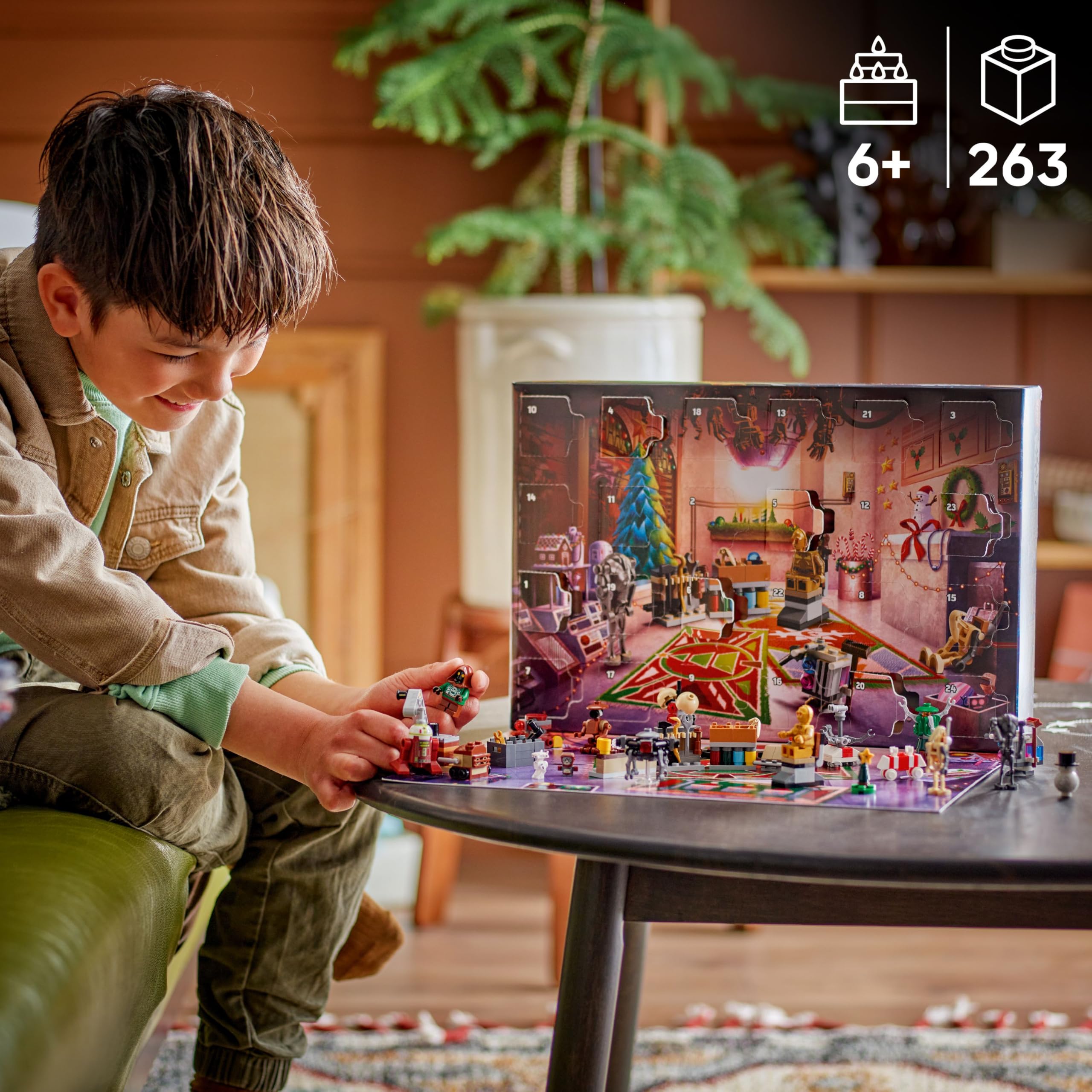 エカチェリーナ3種 LEGO Star Wars Calendário do Advento 2025 75418 (263 Peças