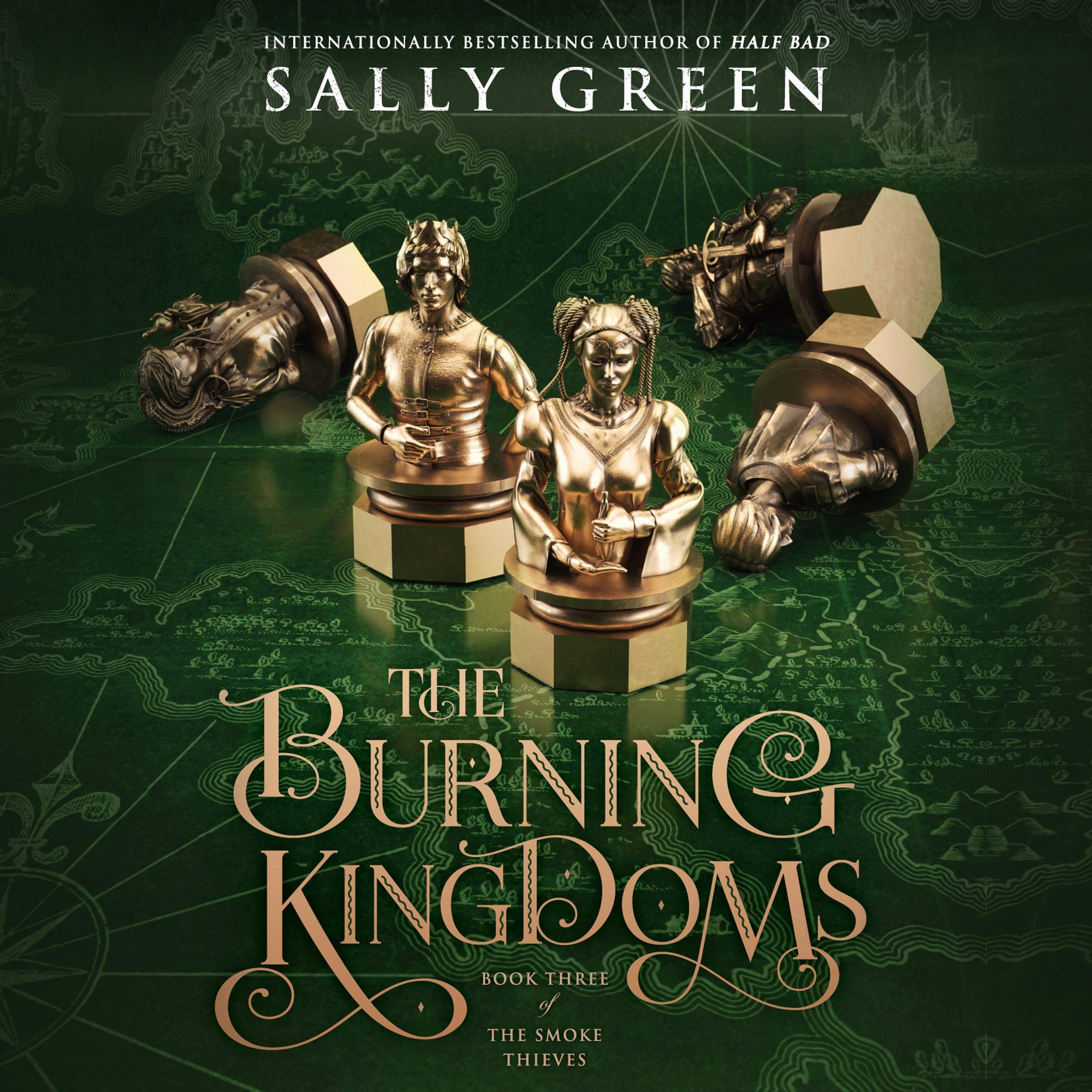 Cover art for The Burning Kingdoms