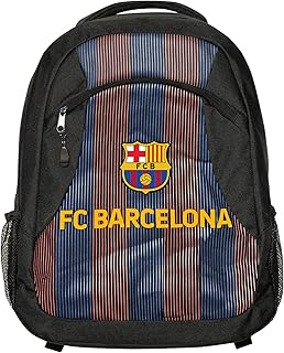 Icon Sports FC Barcelona Premium Backpack - Unisex Adult - FCB39BP-K Black OSFM