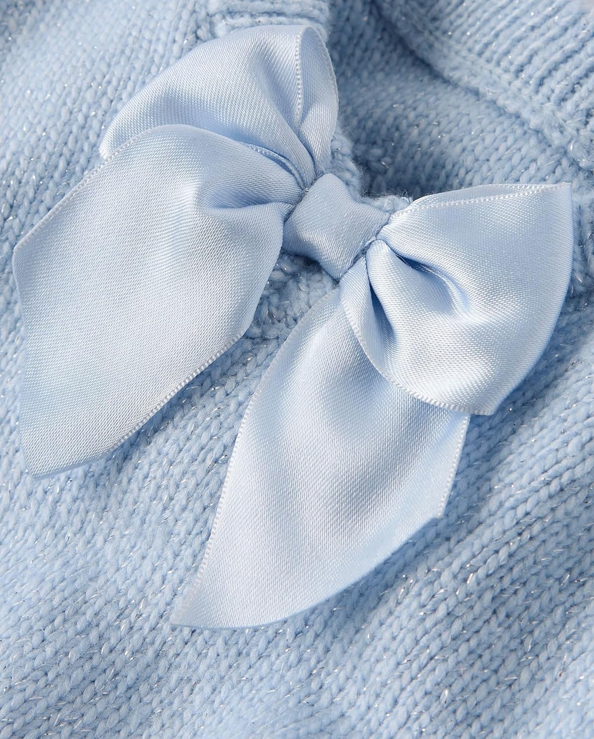 Gymboree Girls and Toddler Long Sleeve Ballerina Bow Back Detail Sweater - Image 2