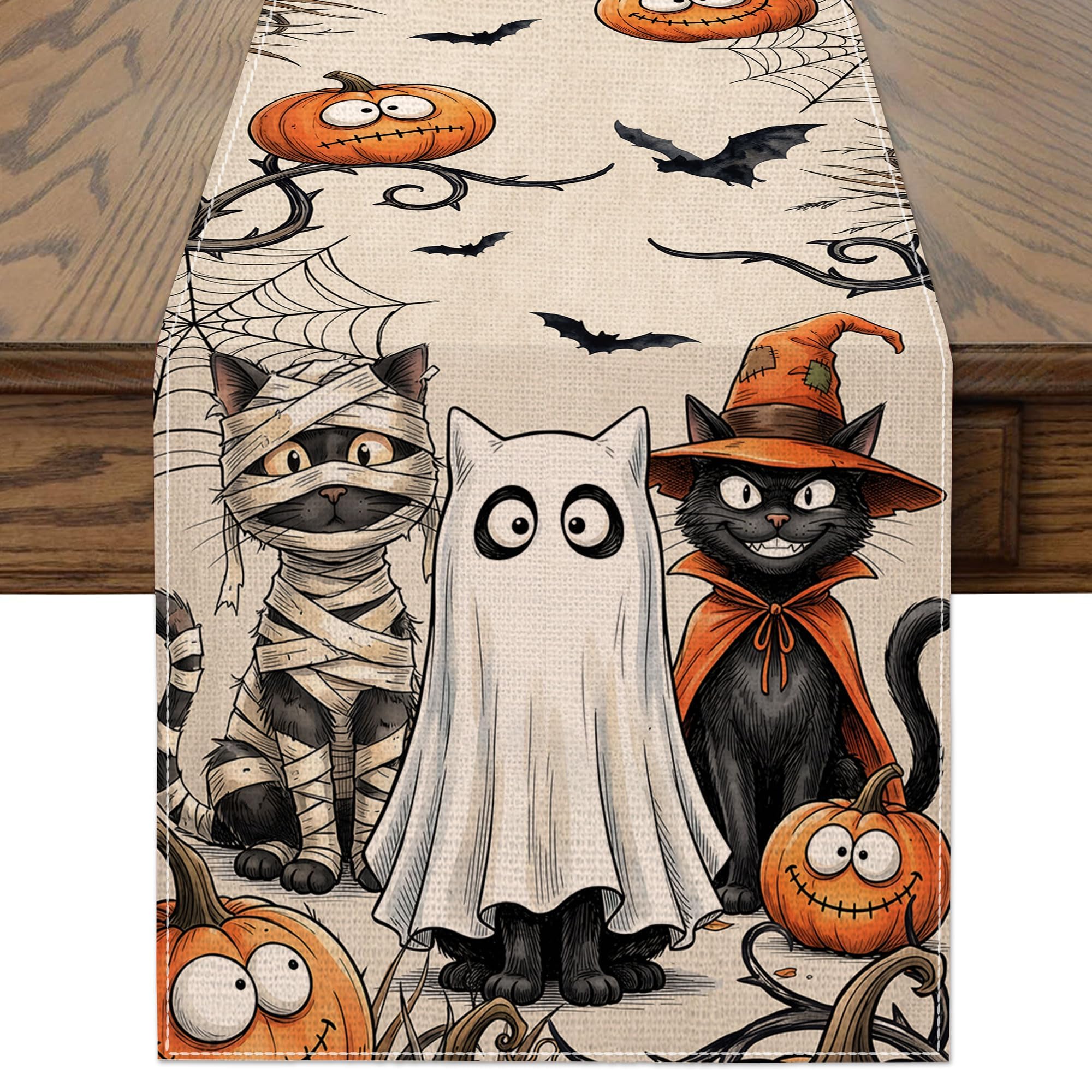 Camino de Mesa de Halloween — Mantel de Halloween