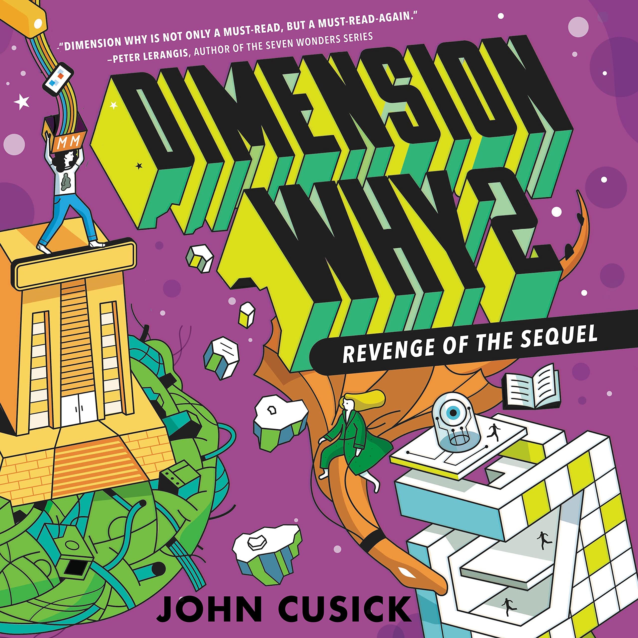 Cover art for Dimension Why #2: Revenge of the Sequel