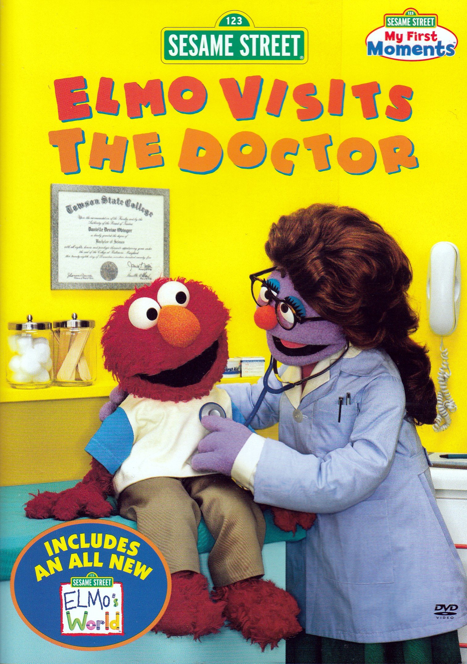 セサミストリート「エルモ・ビジッツ・ザ・ドクター　Elmo Visits the Doctor」 [DVD] 517breKm+lL._UF350,350_QL50_.jpg
