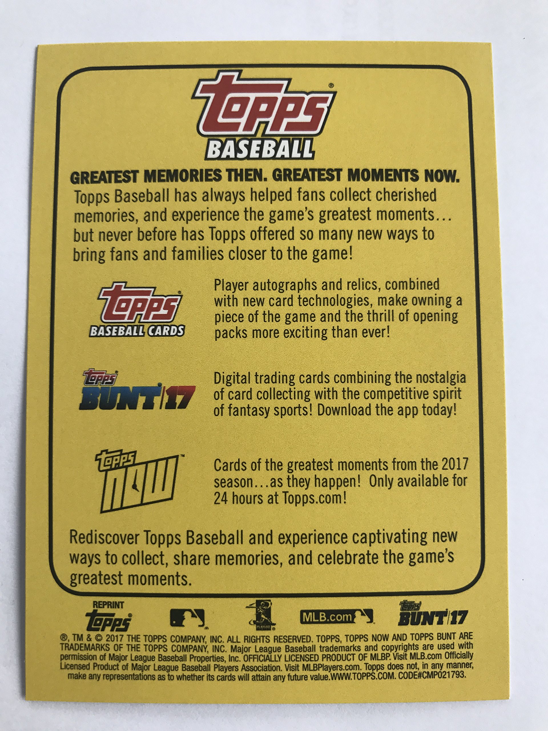 Amazon.com: 2017 Topps Rediscover Topps #RT5 Roberto