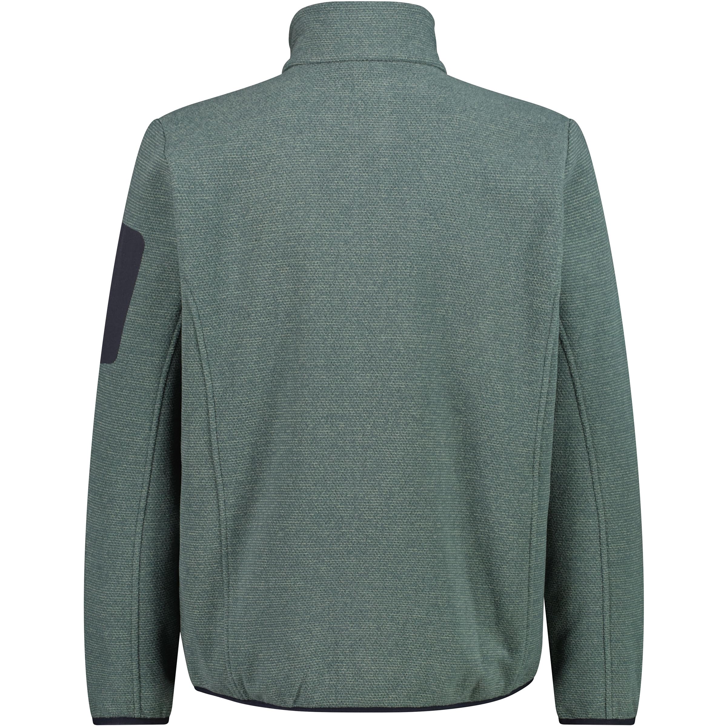 CMP Pile da Uomo Knit-Tech Jacquard con Motivo a rombo 38H2237