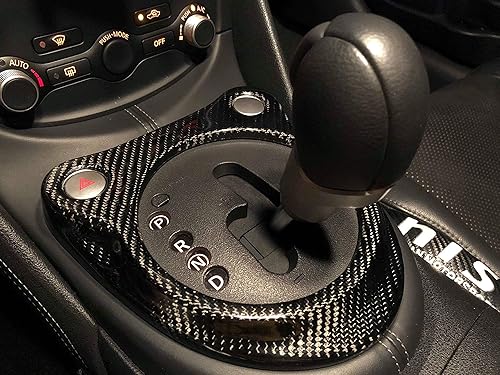 EPR Para 370Z Z34 2009 en adelante engranajes de fibra de carbono envolvente solo automático kits de carrocería accesorios interiores para automóvil