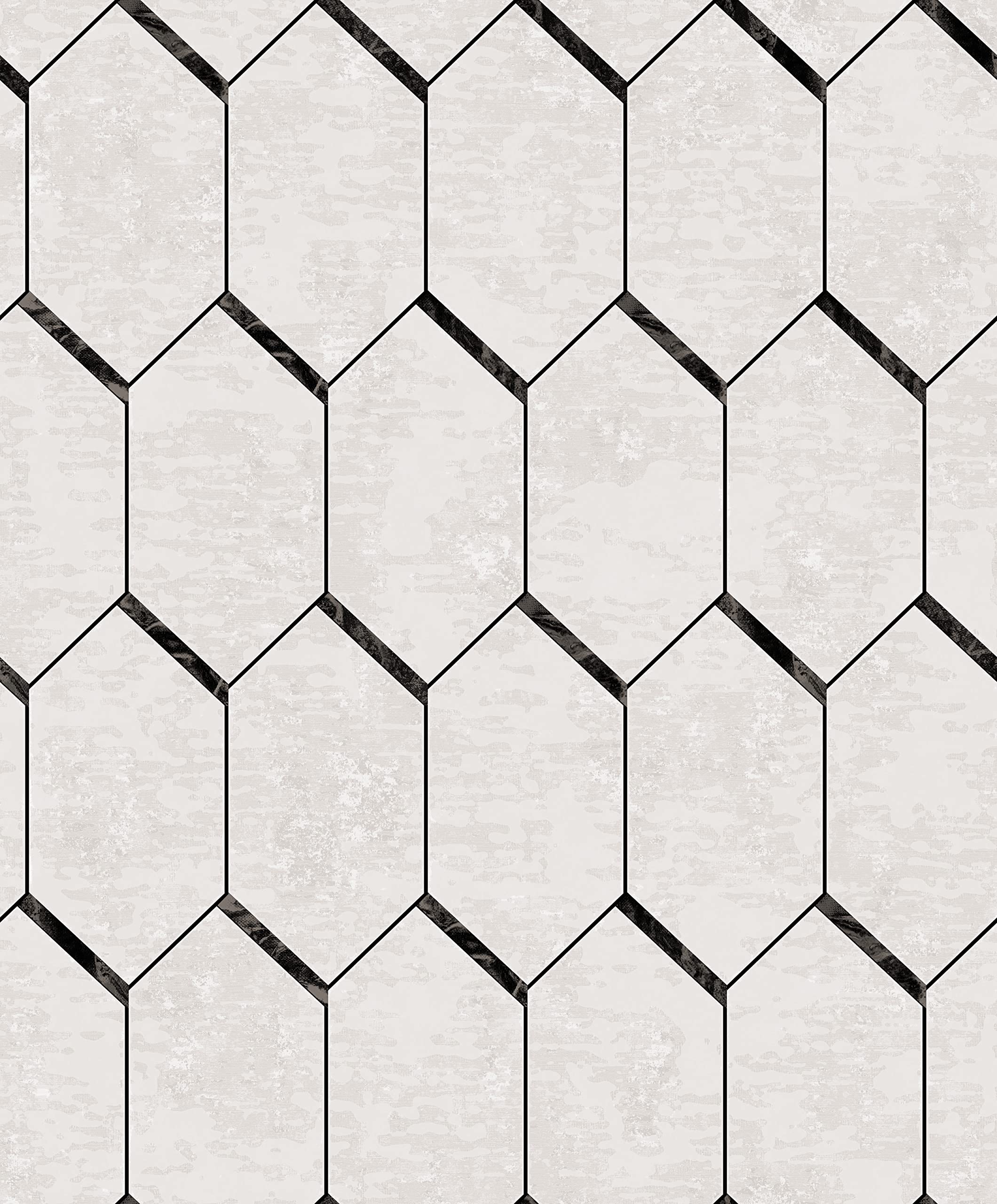 Excel Geometric Design Wallpaper Roll for Covering Living Room, Bedroom Walls 57 Sqft