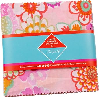 Kaffe Classics Plus Sorbet - 5-Inch Charm Pack, 42 pieces - by Kaffe Fassett Collective