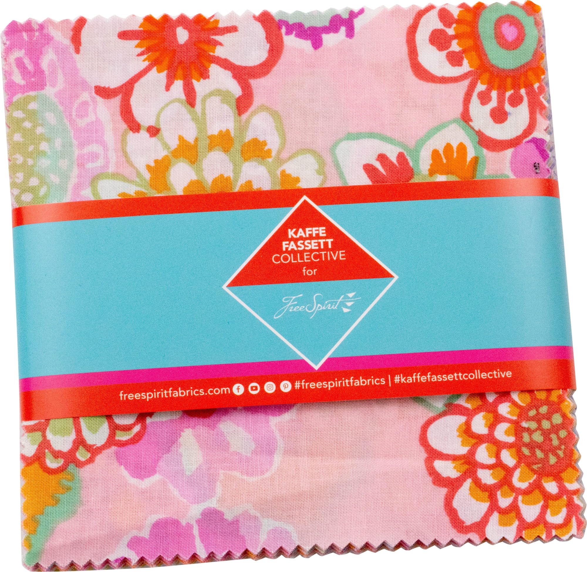 Amazon.com: Kaffe Classics Plus (Sorbet) - 5-Inch Charm Pack, 42