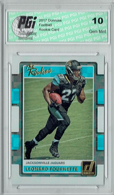 Amazon Com Leonard Fournette 17 Donruss 2 The Rookies Sp Rookie Card Pgi 10 Collectibles Fine Art Amazon Com Leonard Fournette 17 Donruss 2 The Rookies Sp Rookie Card Pgi 10 Collectibles Fine Art