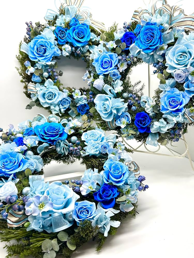 Amazon｜開店祝い 開業祝い プリザーブドフラワーリース 奇跡 夢