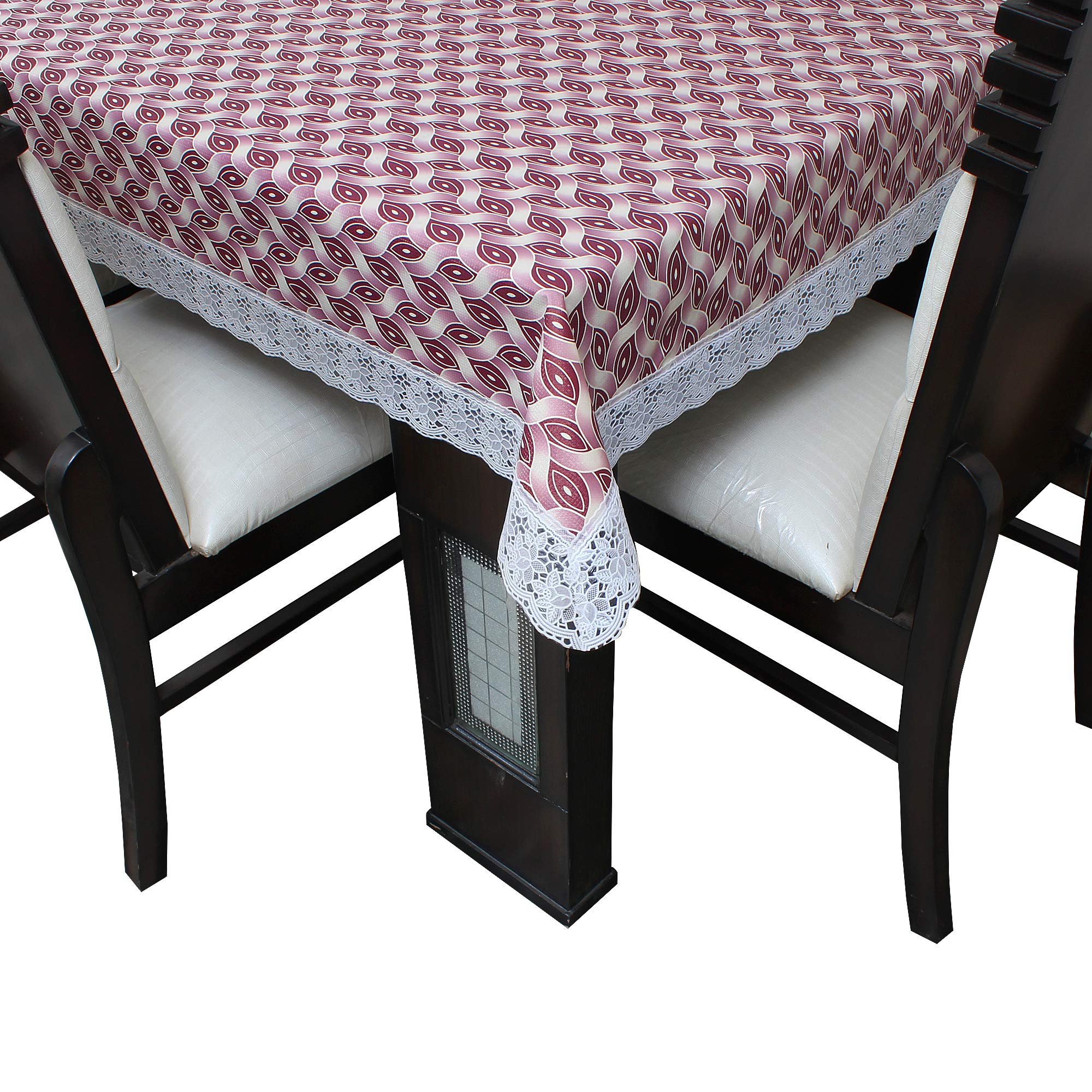 DREAM CARE Multicolor Waterproof Dinning Table Cover 4 & 6 Seater Size 60x90 Inch 2