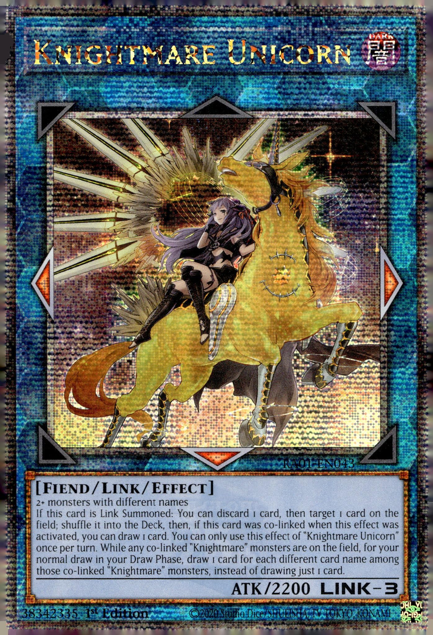 Amazon.com: Knightmare Unicorn (Alternate Art) (Quarter Century