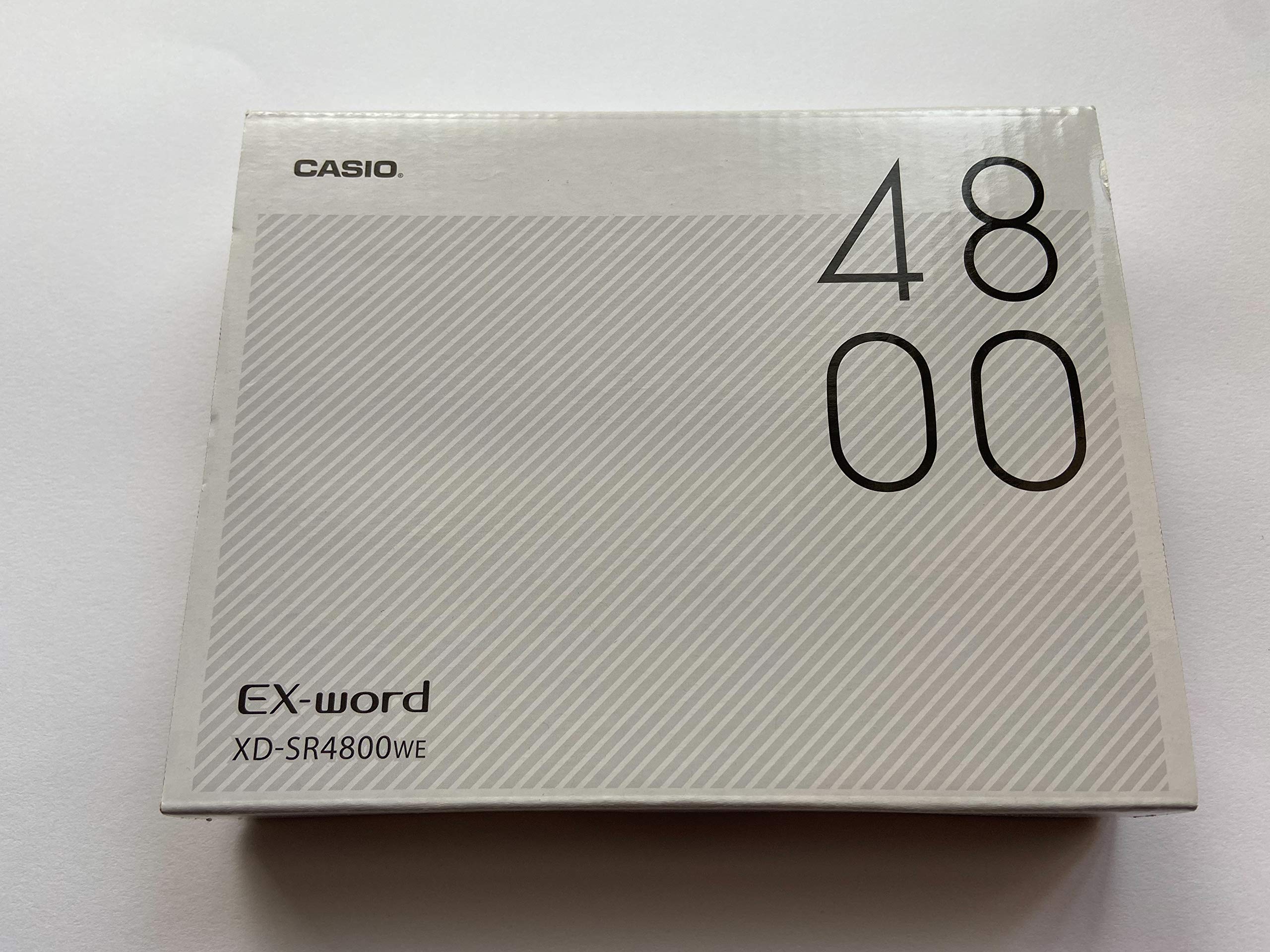 CASIO 高校生モデル XD-SR4800WE ホワイト辞書