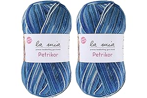 La Mia Petrikor Socks Yarn: Exquisite Variegated Masterpiece for Knitters and Crocheters
