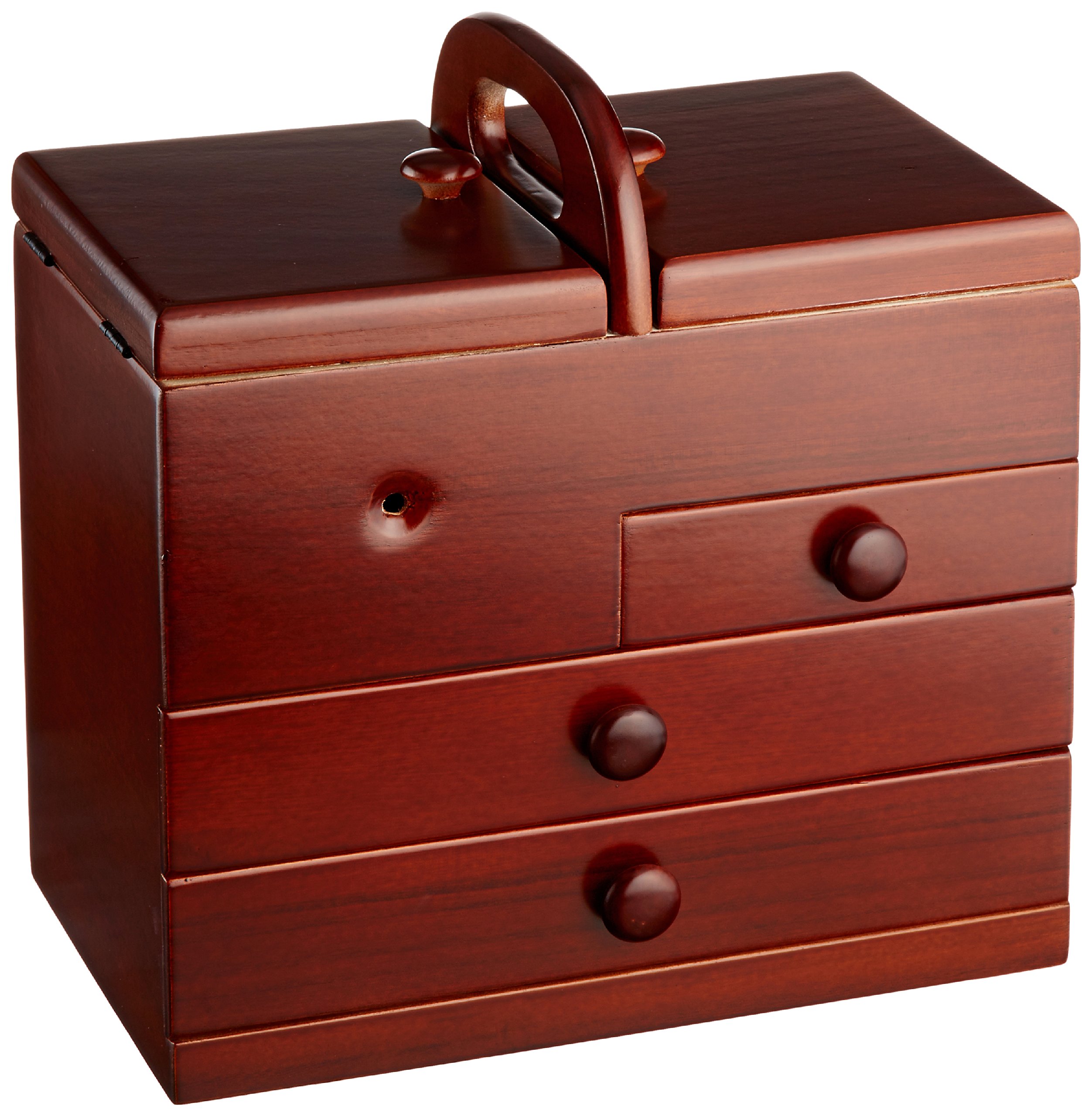 Amazon｜東出漆器 ニューロマンソーイングBOX No.5(R) 6734｜収納