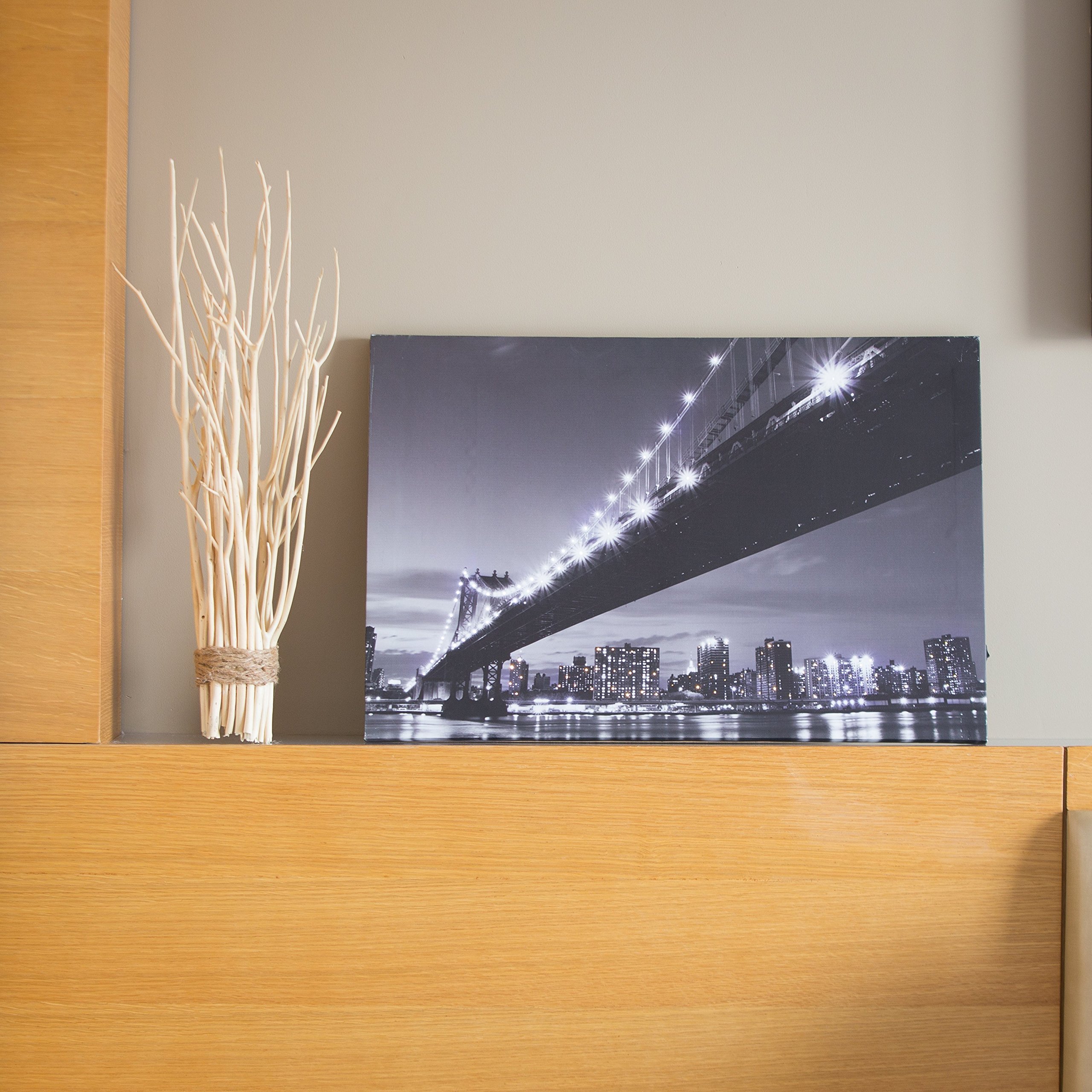 Bright Baum Brooklyn Bridge LED Painting