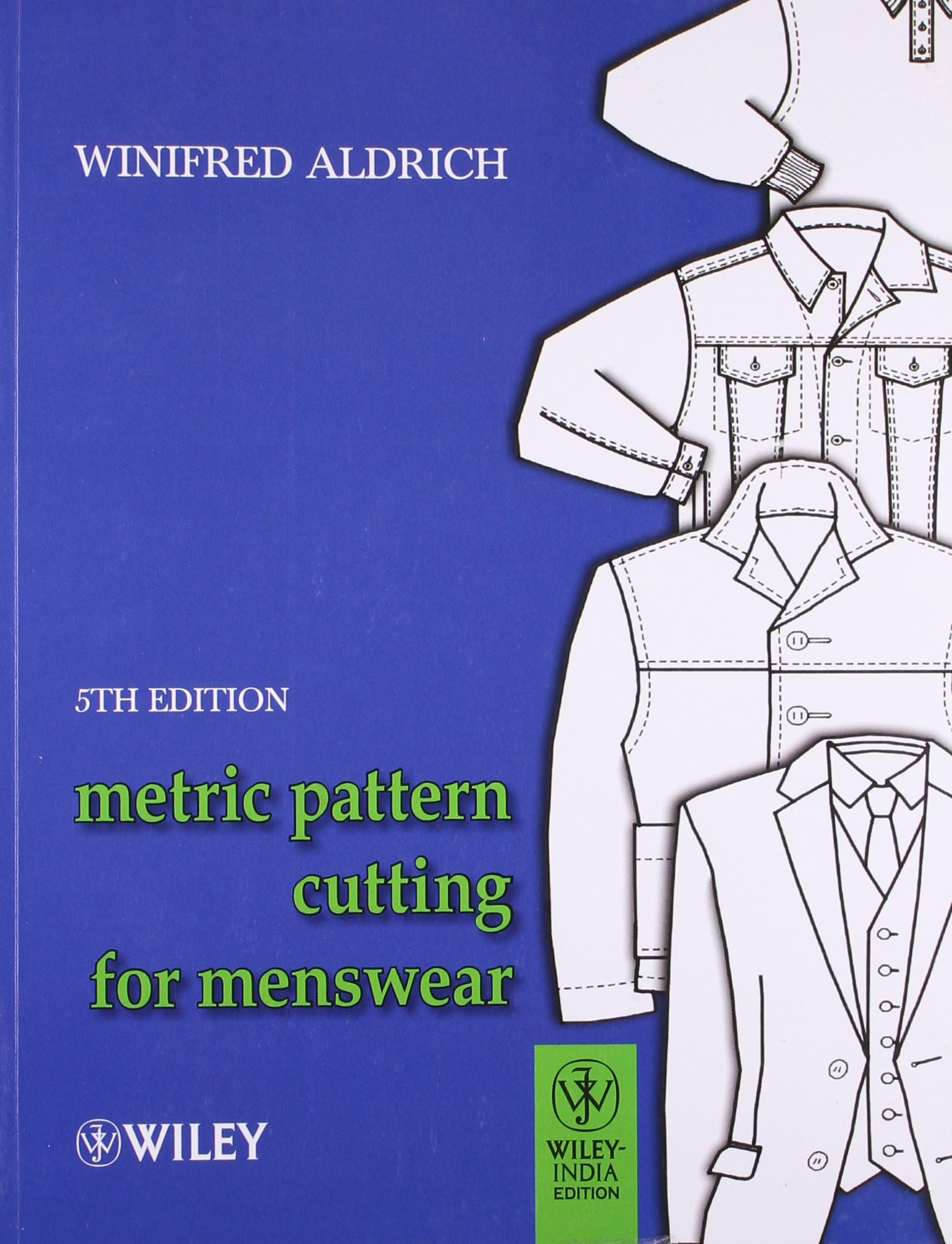 Wiley India Metric Pattern Cutting For Menswear 5th Edition