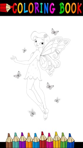 Coloring Book Fairy