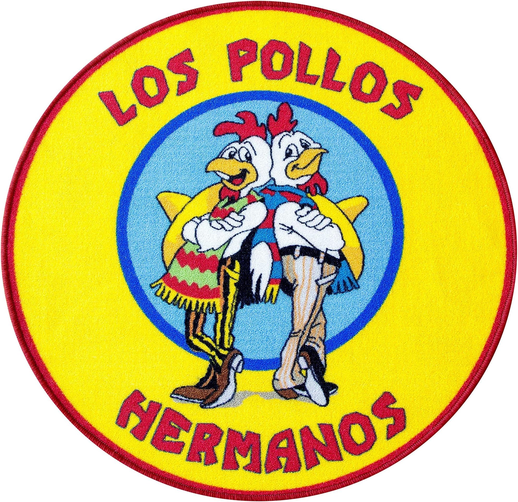Breaking Bad Rug Los Pollos Hermanos, 90 x 90 cm