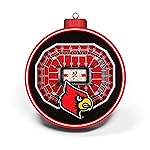 YouTheFan NCAA Louisville Cardinals 3D StadiumView Ornament - KFC Yum! Center Large