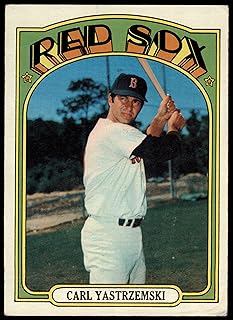 1972 Topps # 37 Carl Yastrzemski Boston Red Sox (Baseball Card) GOOD Red Sox