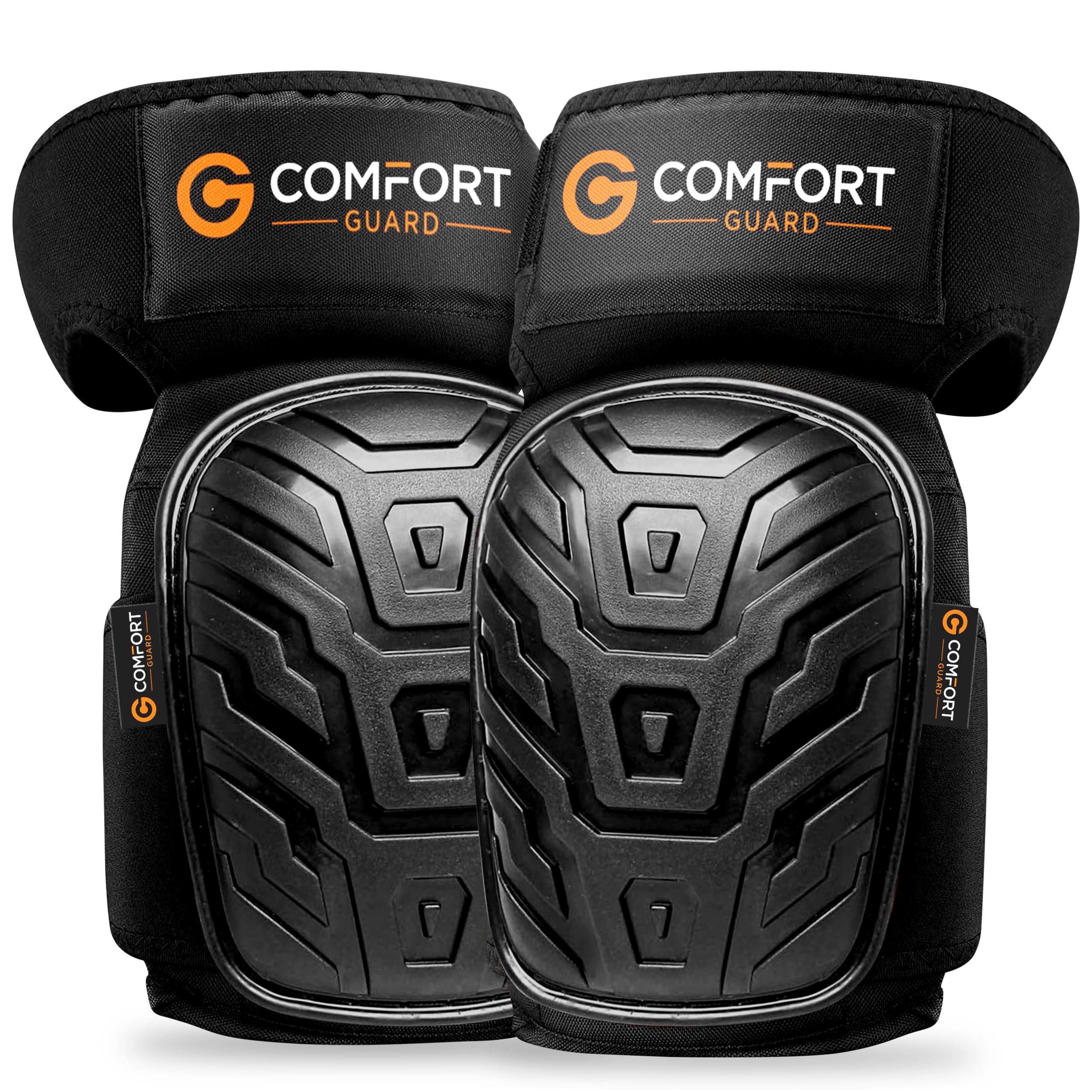 Genouillères pour homme et femme – Genouillères de travail robustes avec gel et coussin en mousse épaisse, confort ultime et protection pour la construction, le sol, le jardinage et la toiture