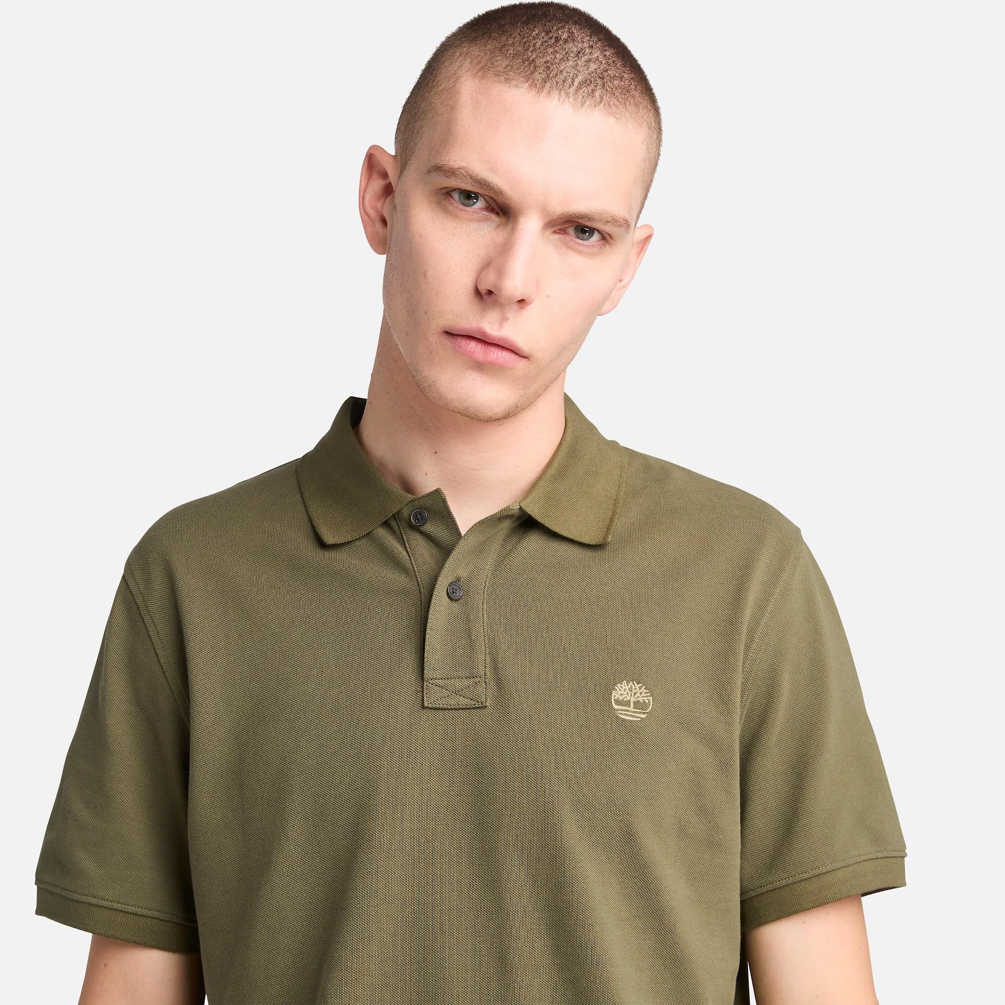Timberland Tfo SS Millers River Pique Polo (Reg) Camicia Uomo (Pacco da 1)