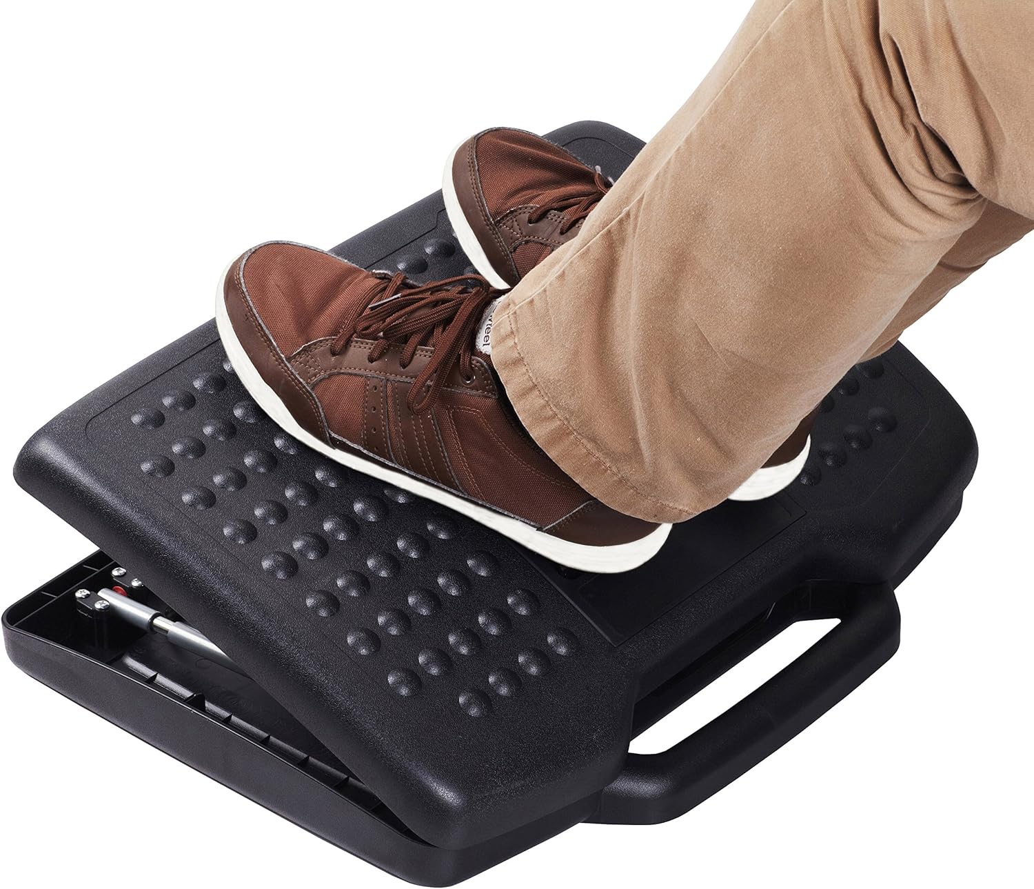Carepeutic Ergo-Comfort Pressure Balancing Footrest, 7.5 Pound, Black