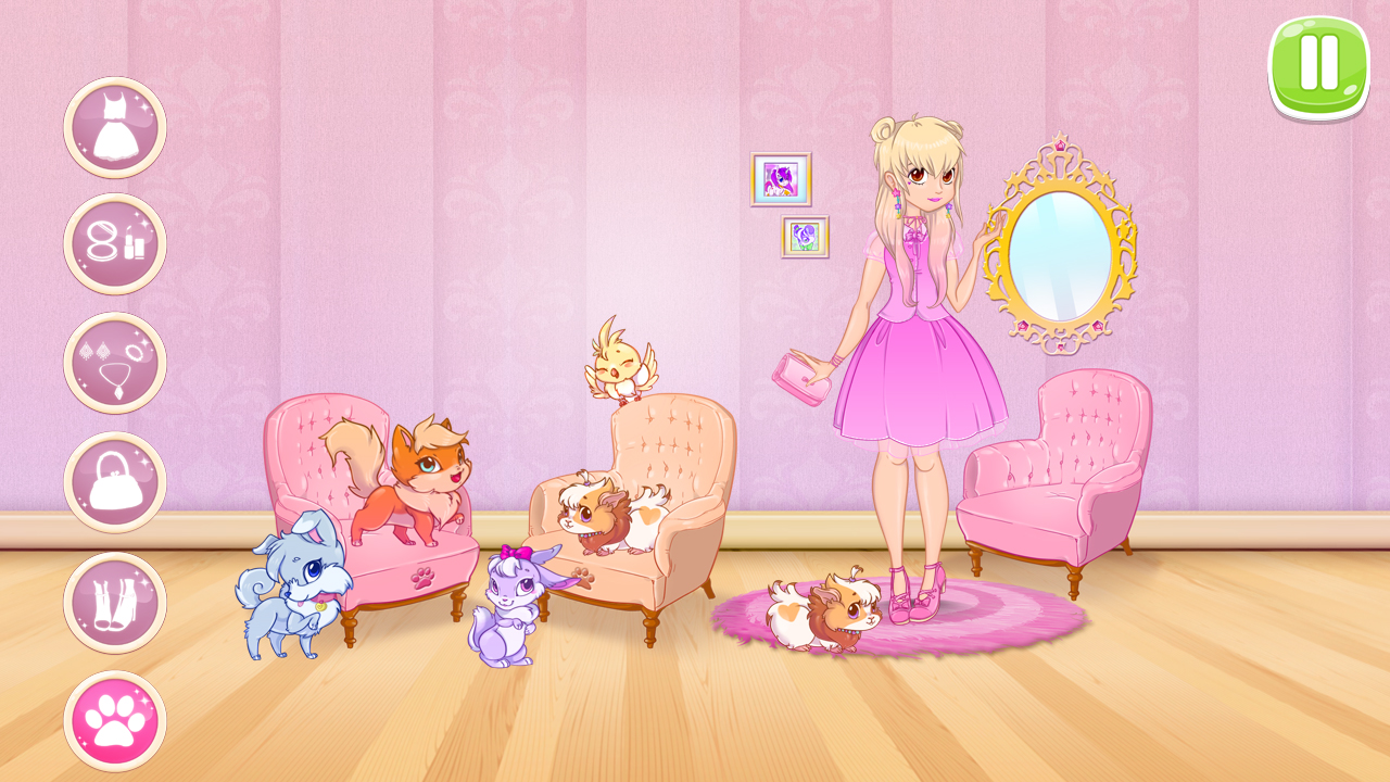 dress up lovely princess Dress Up The Lovely Princess