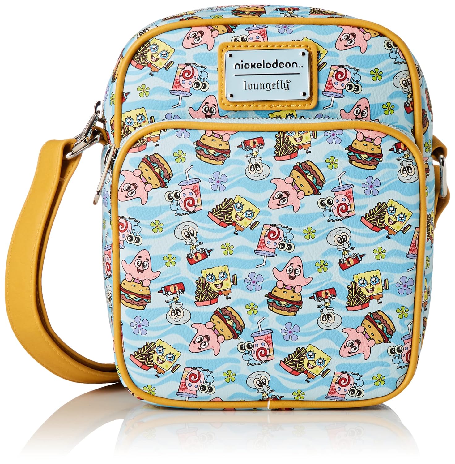 Loungefly x Nickelodeon SpongeBob SquarePants Passport Bag Amazon.in
