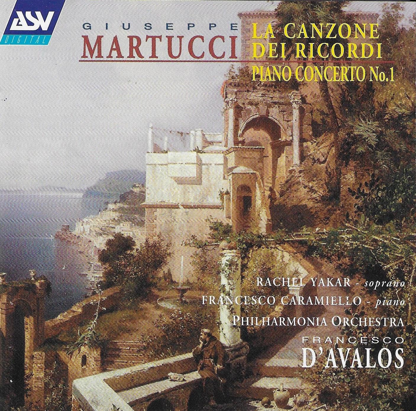 Canzone Del Ricordi / Pinao Concerto 1 [Audio CD]