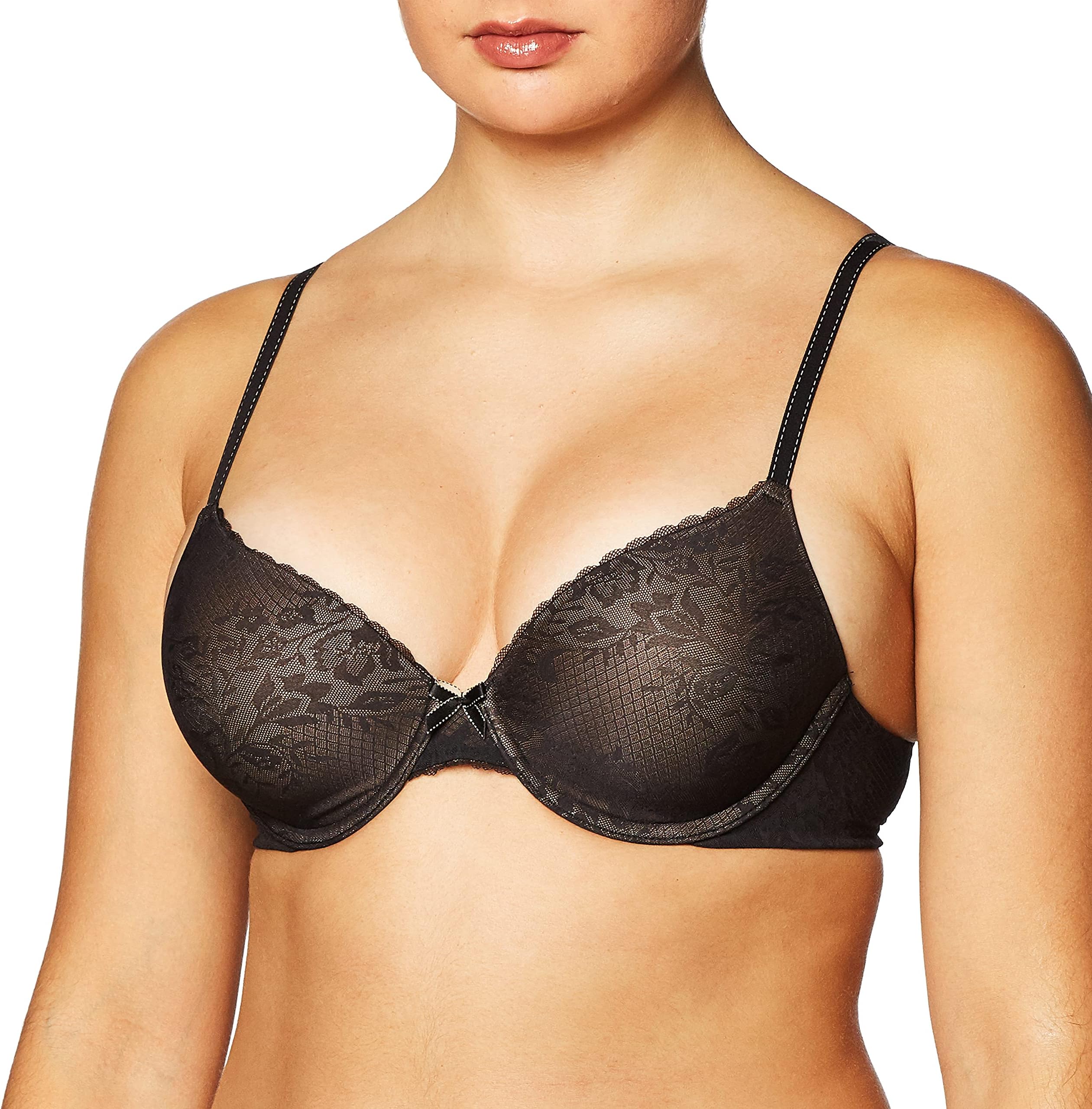 MaidenformWomen's Comfort Devotion Embellished Extra Coverage Contour Bra