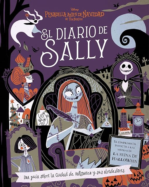 Portada de Pesadilla antes de Navidad. El diario de Sally