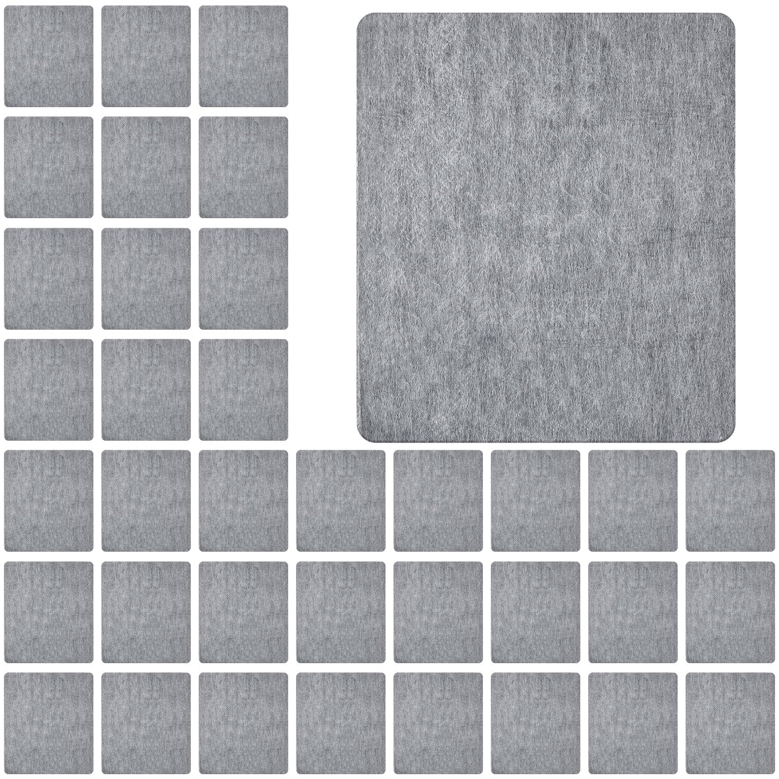 50 Pcs Disposable Urinal Mats for Men Bathroom Commercial Urinal Pads for Mens Room Toilet Mats Non Slip Water Absorption Deodorization Toilet Floor Protector from Urine, Gray(Hexagon) — Amazon image 7