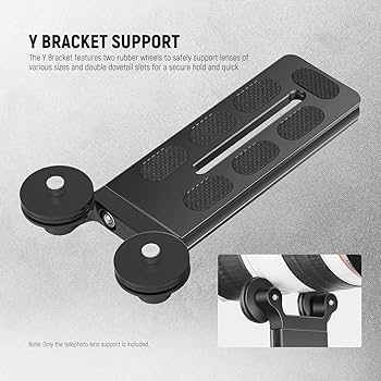 Amazon | Neewer 望遠レンズサポートブラケット クイックシュー