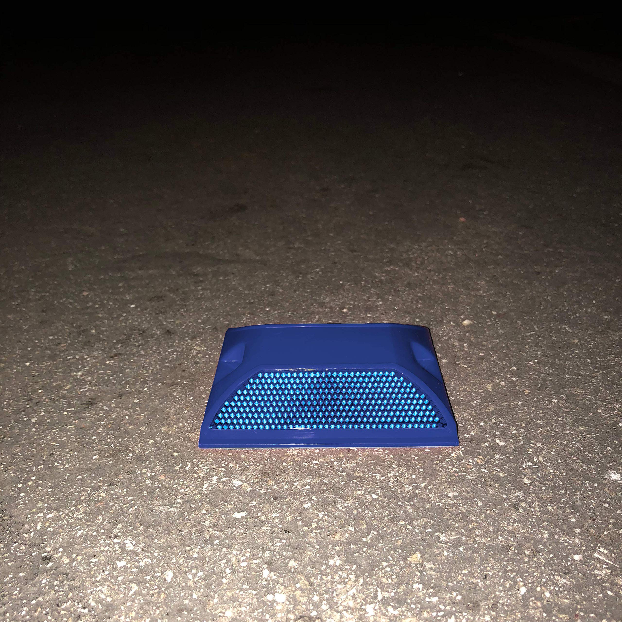 Buy Road Reflectors Pack of 10 4 by 4 inch Street Pavement & Asphalt