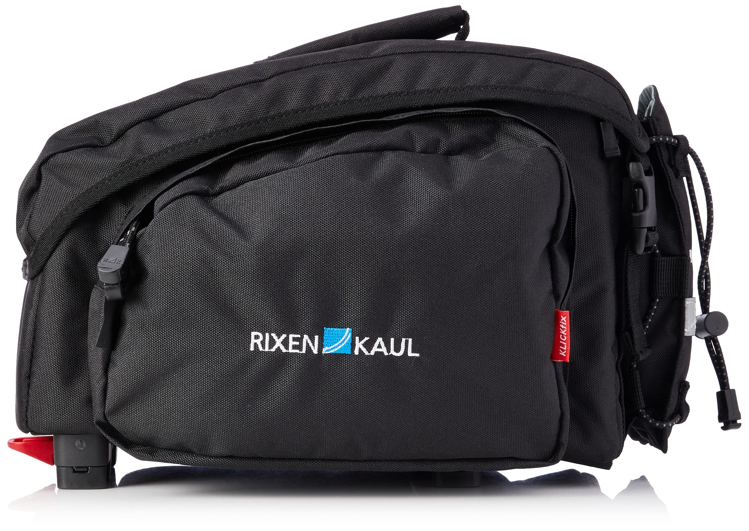 KLICKfix Farradtasche Rackpack 1 für Racktime Gepäckträgertasche, Schwarz, 35 x 28 x 22 cm